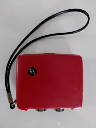 Radiolina vintage Emperor anni 70 rossa