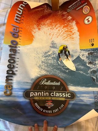 3 Pósters Quiksilver Pantin Classic + tubo planos