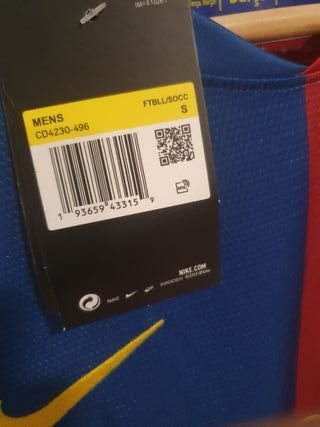 Camiseta FC Barcelona Nike Talla S Retro Vintage