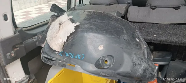 Aleta y paso rueda Renault Captur