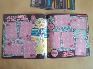 Monster High Colección Sin Pegar