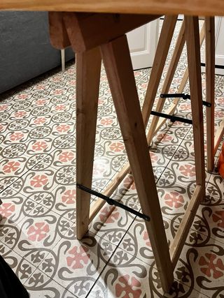 Mesa escritorio/taller madera