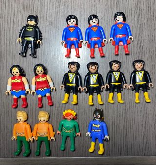 Figuras Playmobil Superhéroes DC Marvel