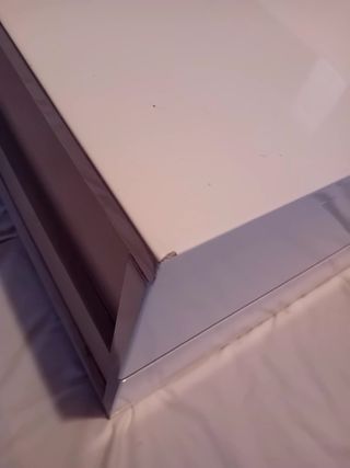 Mueble TV alta calidad madera y cristal