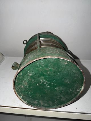 Farol náutico antiguo barco cristal Fresnel