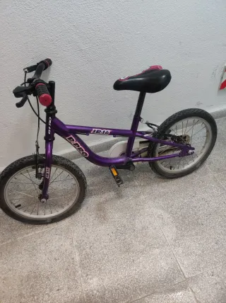 Bicicleta Infantil Bpro JR16 Morada