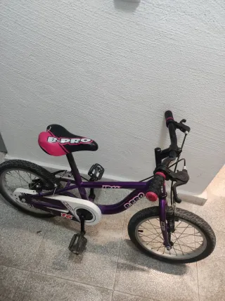 Bicicleta Infantil Bpro JR16 Morada