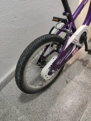 Bicicleta Infantil Bpro JR16 Morada