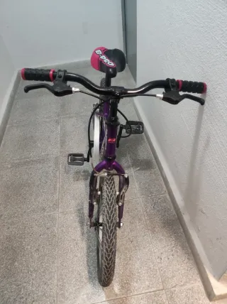 Bicicleta Infantil Bpro JR16 Morada