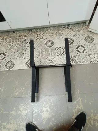 Soporte Mezcladora + Portátil Negro