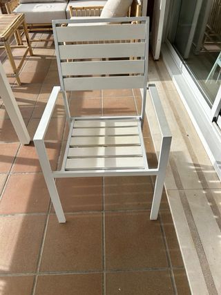 Mesa y 6 Sillas Exterior Madison du Monde