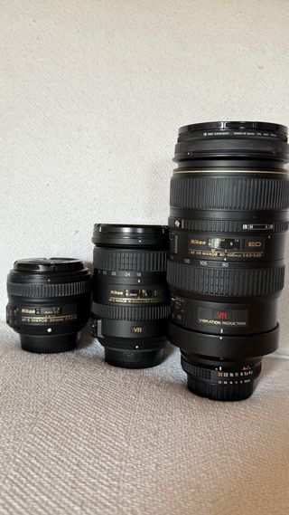 Equipo Fotográfico Nikon