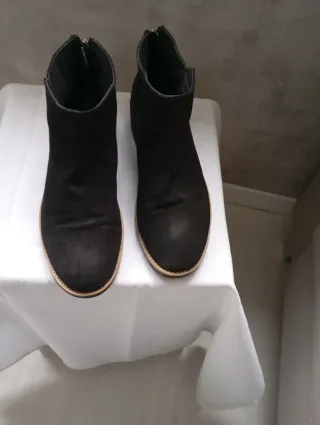 Botas de ante negras mujer