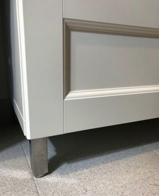 Mueble auxiliar BESTA IKEA blanco