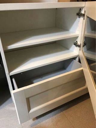 Mueble auxiliar BESTA IKEA blanco
