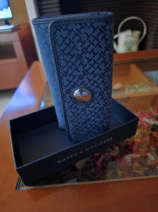 Cartera Tommy Hilfiger Mujer Azul nueva a estrenar