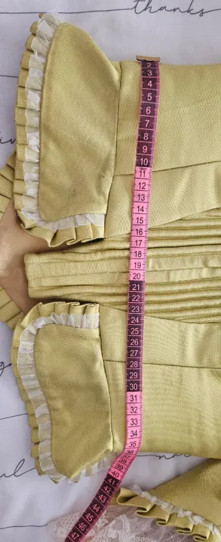 Corpiño fallera dorado