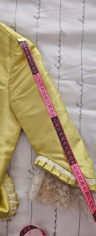 Corpiño fallera dorado