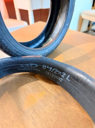 Rueda Xiaomi Scooter 8.5” nueva + cámara