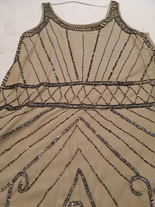 Vestido FIESTA LENTEJUELAS NOCHEVIEJA NAVIDAD