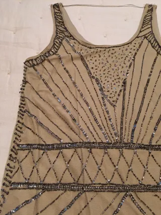 Vestido FIESTA LENTEJUELAS NOCHEVIEJA NAVIDAD