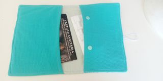 Portadocumentos estampado animal print