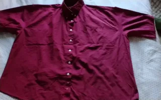 Camisa Hombre Roja Talla XXL