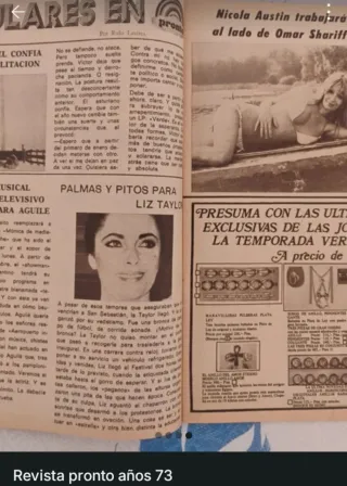 Revista pronto antigua