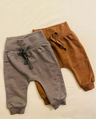 Kit 2 Calças Bebê Moletom