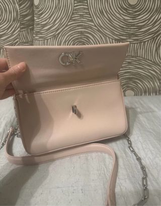 Tracolla Calvin Klein Donna Rosa pallido