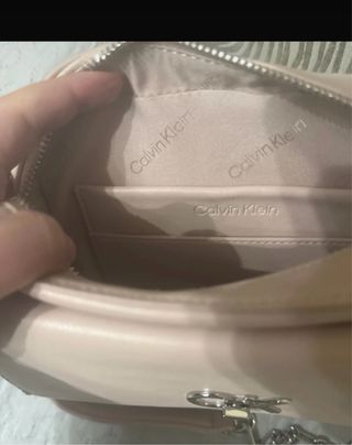 Tracolla Calvin Klein Donna Rosa pallido