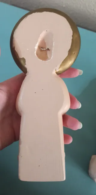 Figuras de niño Jesús  con ovejas (2 unidades)