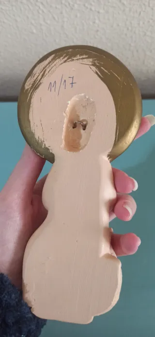 Figuras de niño Jesús  con ovejas (2 unidades)