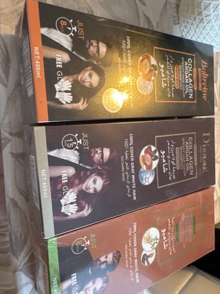 3x Disaar Champú Tinte Cabello Colágeno Argan