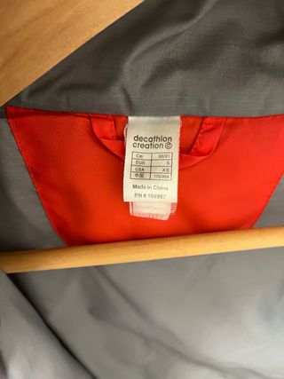 Anorak Quechua naranja