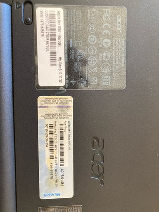 2x Acer Aspire One Netbook +2 caricatori