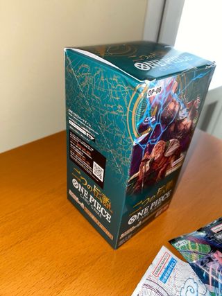 Box One Piece OP08 +2 bustine OP05+2 bustine OP12