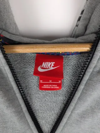 Sudadera Nike Air Gris Cremallera Talla M