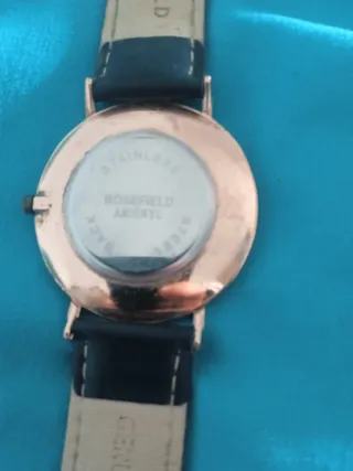 Reloj Rosefield Blanco y Dorado