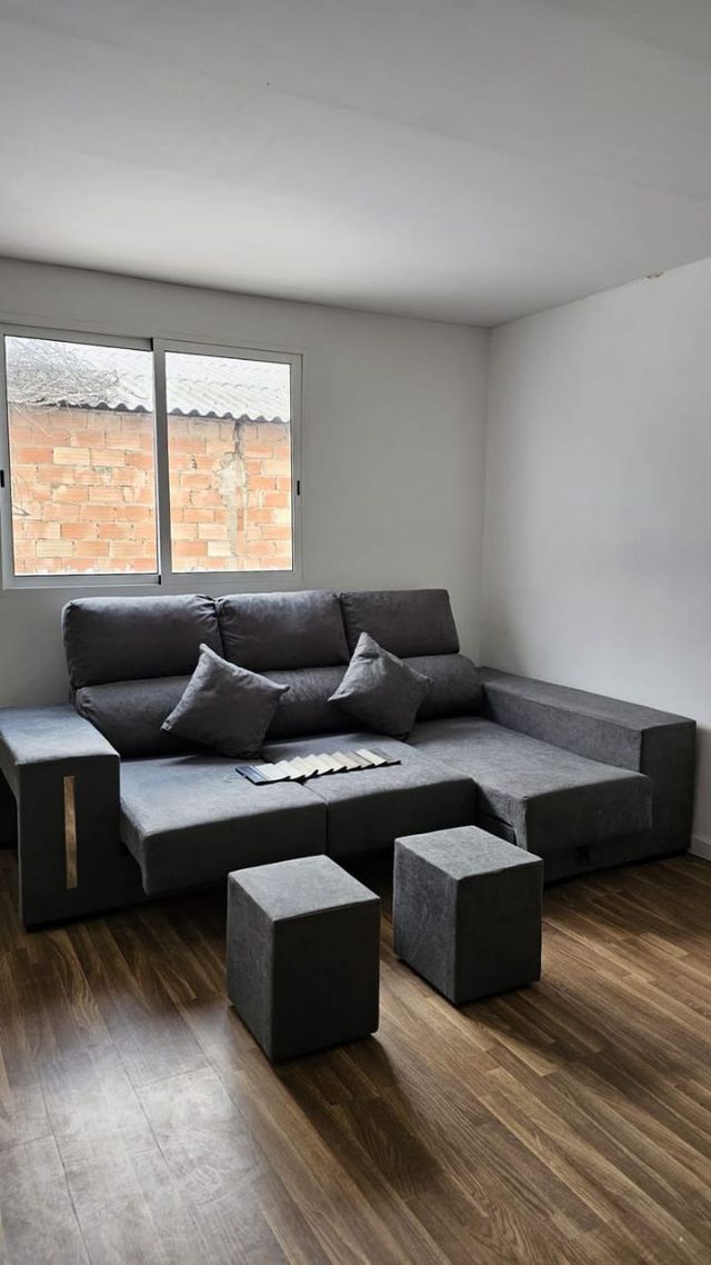 Sofá Chaise Longue fixo de 260x145, escolha esquerda/direita