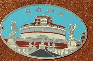 Chapa Roma Vespa