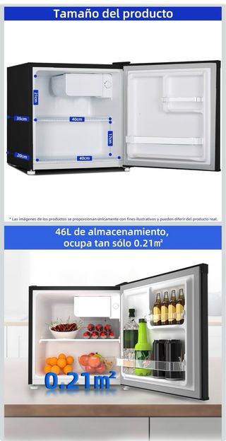 Nevera Minibar CHIQ 46L CSD46D4E