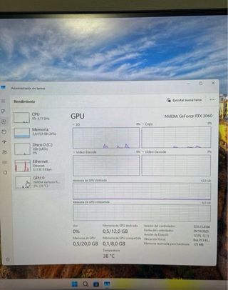 PC Gamer con luces LED y procesador AMD Ryzen 9