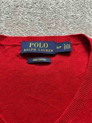 Jersey Polo Ralph Lauren Rojo
