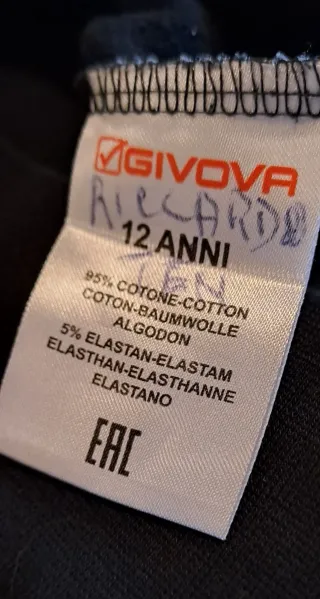 Tuta invernale Givova 12 anni