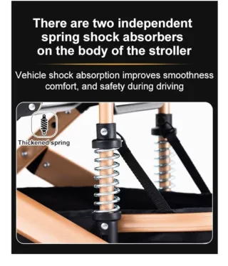 Carrito Bebé 3 en 1 YAZOCO Rojo