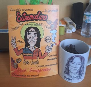 Imán gigante para nevera Extremoduro