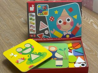 Puzzle de formas Janod madera 2-5 años