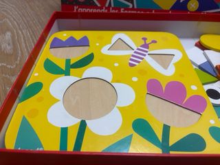 Puzzle de formas Janod madera 2-5 años