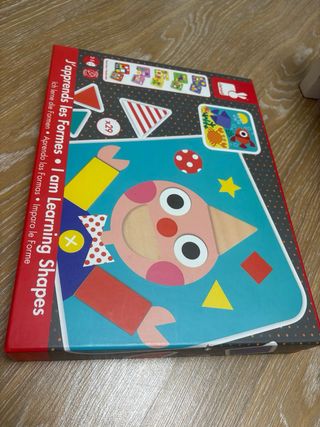 Puzzle de formas Janod madera 2-5 años